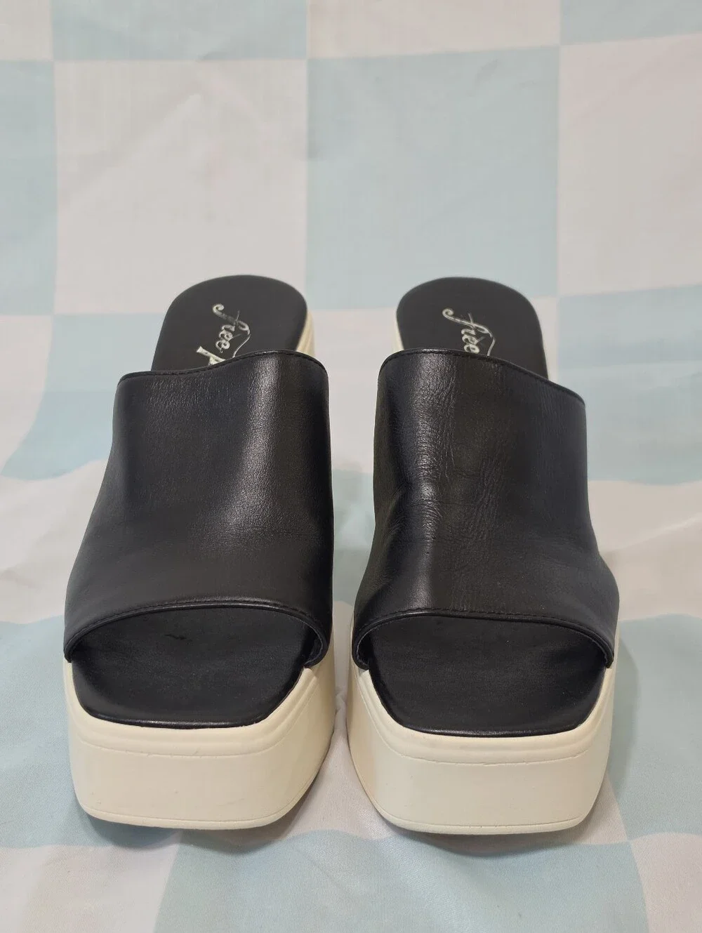 Free People Zoe Platform Slide Sandals 40